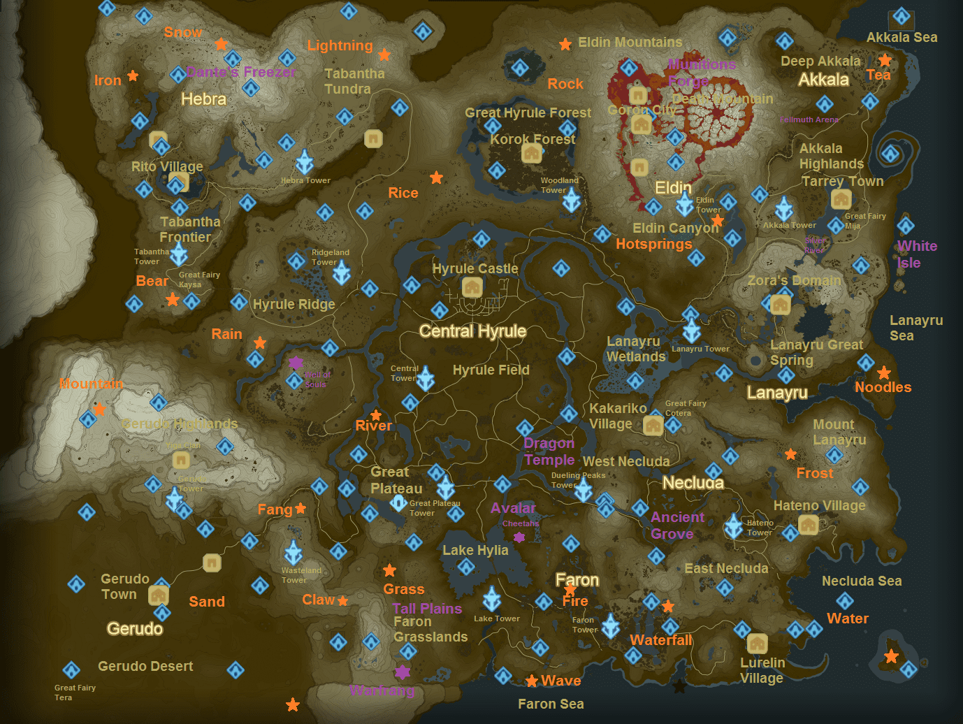 Ultimate Guide to BotW Shrines Locations in The Legend of Zelda